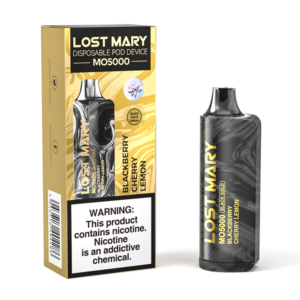 Lost Mary black gold 5000
