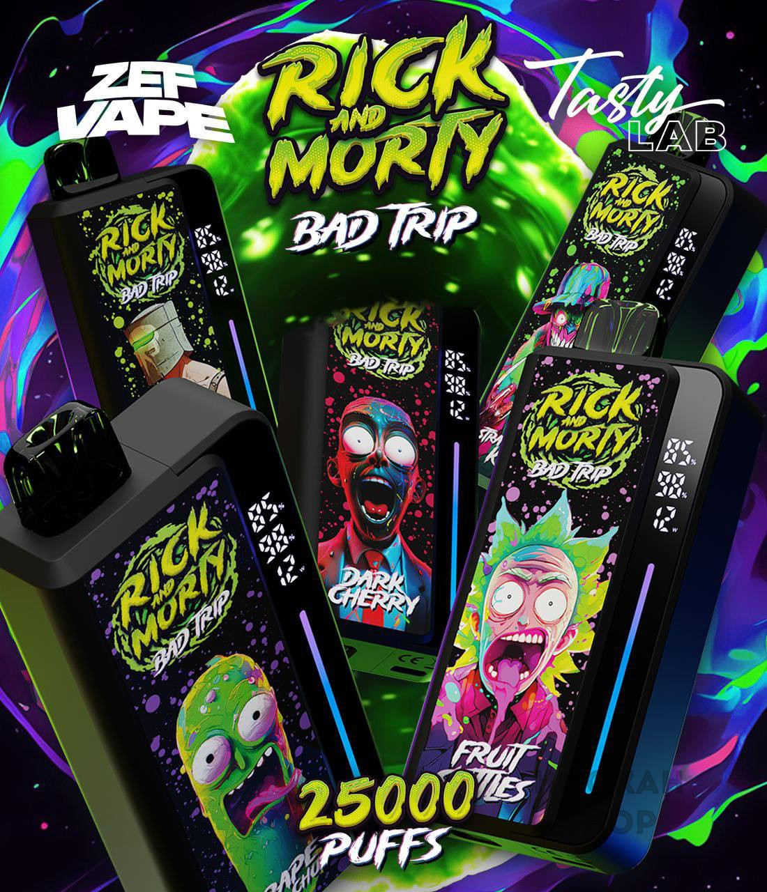 Rick and Morty bad trip 25000 затяжек Rick and Morty bad trip 25000 затяжек